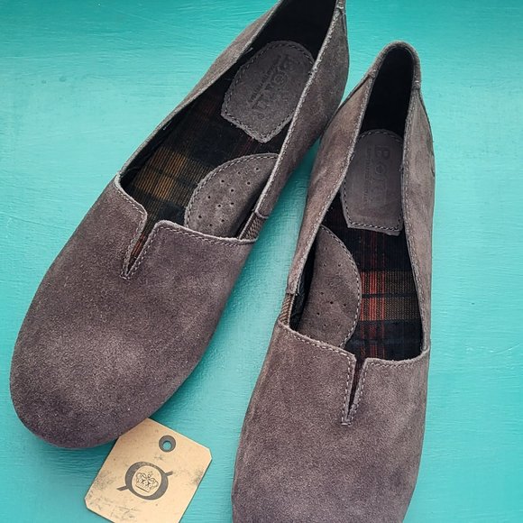 Born Shoes - NWOT - Born Sebra - Gray Suede - 9